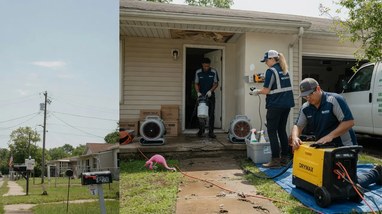 Storm Damage Water Removal in Henderson, TN near me